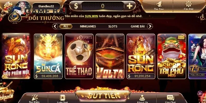 Kho game hấp dẫn thời thượng của thương hiệu trên thị trường hiện nay